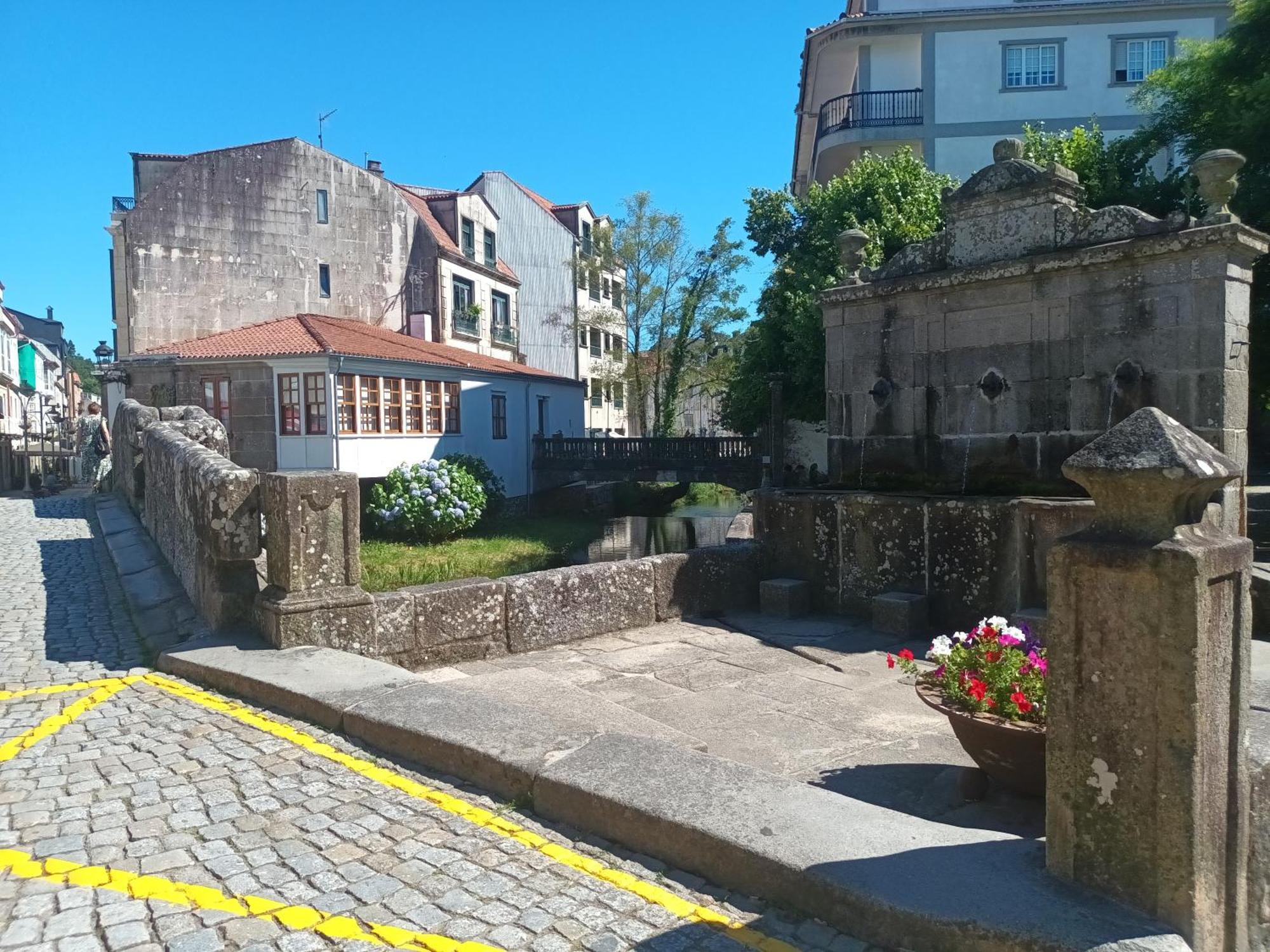 Ferienwohnung Fogar Da Fraga Caldas De Reis Exterior foto